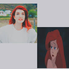 @aslihanguner… aslıhan güner kılıç on instagram: Aslihan Guner Ve Ariel Uyumu Ikiside Cok Guzel Disney Characters Disney Princess Fictional Characters