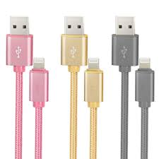 2016 Yeni Naylon Orgu Usb Sarj Kablosu Icin Iphone 6 6s Plus Usb Kablo Sarj Icin Iphone 5 S 5 Ipad 4 Mini Guc Kablosu 8 Pin Tel Iphone 6 Ipad 4 Iphone 5s