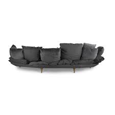 Keep your couch looking brand new for years to come and protect your sofa from unwanted spills, scratches and pet hair with premium microfiber. Comfy Sofa Charcoal Gray Rouse Home