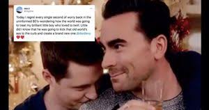 Dan Levy's mom shared a lovely note