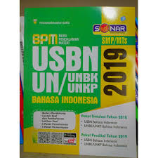 Demikianlah contoh soal unbk bahasa indonesia kelas 9 tahun 2019. Soal Smp Bpm Usbn Un Unbk Unkp Bahasa Indonesia Smp Mts 2019 Shopee Indonesia
