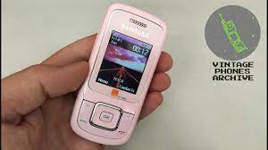 Samsung E1360 Mobile phone menu browse ...