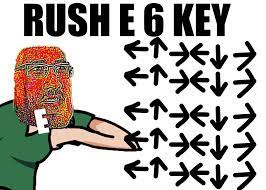Get 1710 notes right to complete the song. Rush E But In 6 Keys Friday Night Funkin Mods