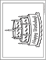 Find and save images about lovely birthday greeting coloring pages here. 28 Birthday Cake Coloring Pages Customizable Ad Free Pdf Printables