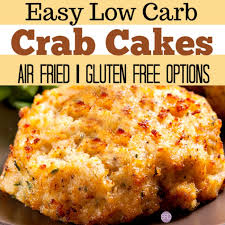 How To Make Easy Lair Fried Or Baked Low Carb Crab Cakes
