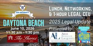 CAM U VOLUSIA Free Lunch and 1-hour LEGAL CEU