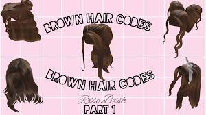Messy black hair roblox id. Brown Hair Codes For Bloxburg Part 1 Youtube