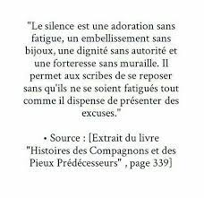 Le Silence Est Une Adoration Sans Fatigue Silence Citation Musulmane Rappel Islam