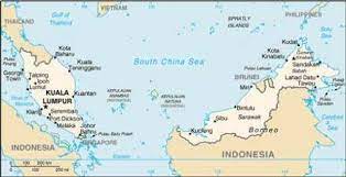 State In Malaysia Map Malaysia Map
