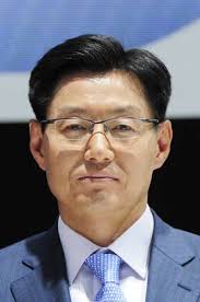 Seung Tack Kim, Senior Executive Vice President & COO of Hyundai Motor  Company, speaks during a