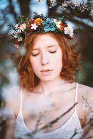 Colourful Half Wreath Bridal Half Wreath Magaela Accessories Colourful Wreath Bridal Accessories Hair Jew Colorful Wreath Wedding Hair Clips Handmade Hair Clip