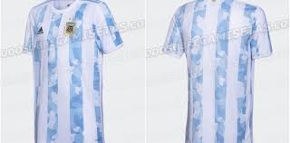 50% poliéster y 50% poliéster reciclado. Las Nuevas Camisetas De La Seleccion Argentina Para Las Eliminatorias Y La Copa America 2021