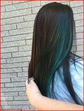 50 Blue Hair Highlights Ideen Blau Haar Highlights Ideen Highlights In 2020 Mit Bildern Blaue Haare Frisuren Haarfarben