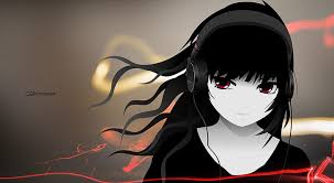 It may be stretch to say, but there's always something most of us share common in anime. Girl With Headphone Full Hd By Cs9 Fx Design Black Haired Female Anime Character Wallpaper Hd Wallpaper Wallpaperbetter