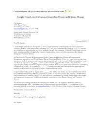 Sample Cover Letter For Summer Internship Energy And Climate Change Edit Fill Sign Online Handypdf