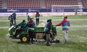 10 september 201610 september 2016.from the cristiano ronaldo took six minutes to score on his comeback as real madrid beat osasuna to keep. Real Madrid Freeze At Osasuna As Snow Brings Much Of Spain To A Halt La Liga The Guardian