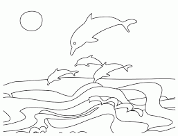 Overall i would say there are more pages with dolphins with tiny little spaces to color in versus pages that have big patches to color in. Dolphin Coloring Pages For Kids Coloring Home
