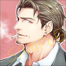 男性キャラクター 創作 のアイコン描きます 厳ついお兄さん ダンディなおじさま カッコ良い爺ちゃんまで アイコン作成 ココナラ たばこ イラスト イラスト 男性