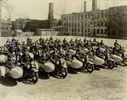 Image result for Police Blue 1946 Motorcycle