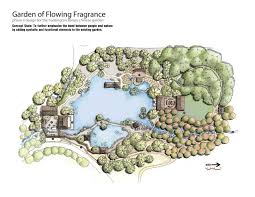 Chinese Garden Site Plan Chinese Garden Landscape Design Plans Garden Site