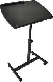laptoptafel laptopstandaard bijzettafel bedtafel verrijdbaar wieltjes hoogte laptoptafel bijzettafel tablet houder
