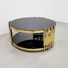 Brutalist modern coffee table or cocktail table with welded abstract metal base and beveled round glass top, in the style of paul evans. Modern Living Room Furniture Coffee Shop Design Stainless Steel Frame Base Luxury Round Black Glass Top Coffee Table Side Table Buy Round Black Glass Top Coffee Table Modern Coffee Table Golden Base Coffee