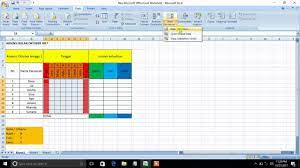 Contoh form absensi karyawan excel. Aplikasi Absensi Karyawan Excel
