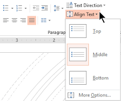 Change Text Alignment Indentation And Spacing In