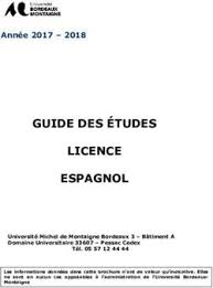Notre expertise vous aide à trouver des bureaux virtuels à louer dans le meilleur emplacement à bordeaux. Guide Des Etudes Licence Espagnol Universite Bordeaux Montaigne