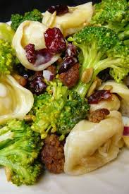 Broccoli And Tortellini Salad Recipe In 2020 Tortellini Recipes Food Recipes Salad Recipes