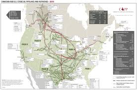 Or, alternately, canada could keep it in the ground until there is a time when we move away from oil and it's valueless. Crude Oil Pipelines And Refineries In The U S And Canada Mapporn