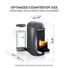 Find your cheap nespresso coffee machines. Nespresso Vertuoplus Deluxe Coffee And Espresso Machine By Breville Metallic Bnv450ttn1buc1 Buy Online At Best Price In Uae Amazon Ae
