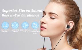 Amazon.com: Earbuds Wired with Microphone 5 Pack, in-Ear Headphones with  Heavy Bass Stereo, Noise Isolating Wired Earbuds, Ear Buds Compatible with  Phone, MP3, Samsung, and Most 3.5mm Jack : Electronics