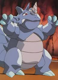 Pokemon go with horn attack move. Blaine S Rhydon Pokemon Wiki Fandom