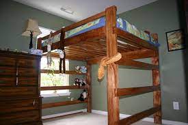 Each design can support the weight of two adults, great for students, adults, teenagers, college, dorms, bedrooms, apartments, adjustable, free standing, shelf option and rock solid. Full Size Loft Bed Blueprints Novocom Top