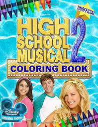 High school musical coloring pages. High School Musical 2 Coloring Book High School Musical Coloring Book With Excellent Unofficial Images Bradley Matthew 9798657593099 Amazon Com Books