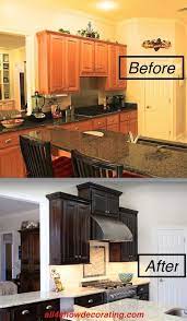 Honey Oak Cabinets Re Stained With Java Gel Stain Stained Kitchen Cabinets Redo Kitchen Cabinets Staining Cabinets