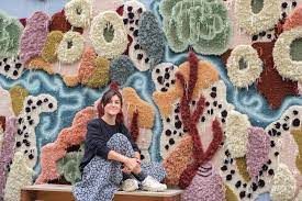 Textile Art Vanessa Barragao Reclaims Ancestral Craft Interview Portuguese American Journal Yarn Art Textile Artists Tapestry Weaving