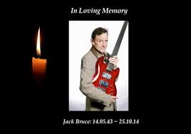 Jack Bruce In Memoriam Guestbook