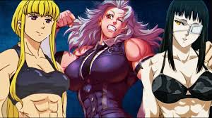 12 Giant & Buff Anime Ladies Who Can Powder Iron With Their Calves - Powers  Explored - Marvelous Videos