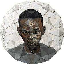 Expressive Portraits Made as Scrap-Metal Mosaics Question Societal Notions  of Value — Colossal