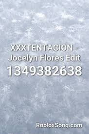 They have created many hit songs. Jocelyn Flores Roblox Id Code
