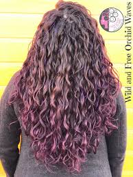Temporary Wild Orchid Purple Naturally Curly Mermaid Hair By Carleen Sanchez Nevada S Curly Hair And Color Expert Mermaid Hair Haircuts For Curly Hair Hair