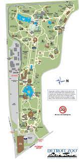 Detroit Zoo Map Plan Detroit Zoo Zoo Map Zoo