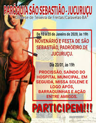 Caros amigos do centro de dia são sebastião, relembramos que na entrega da vossa declaração de irs nos podem ajudar sem qualquer custo. Novenario Em Homenagem A Sao Sebastiao De Jucurucu 2020 Diocese De Teixeira De Freitas Caravelas Ba