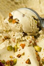 Banana walnut chocolate chunk ice cream. Pistachio Ice Cream 5 Cups About Ten Cup Servings Recipe Cuisinart Com Ice Cream Maker Recipes Pistachio Ice Cream Food