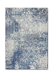 There is a different approach when you choose a rug with blue and gray color combinations. Gossamer Blue Grey Area Rug By Rizzy Rugs Hom Furniture
