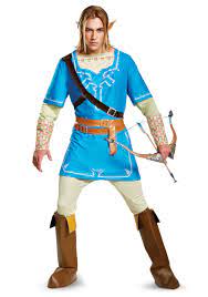 Link is the name shared by the recurring character in the legend of zelda series. The Legend Of Zelda Breath Of The Wild Link Outfit Halloween Cosplay Costume Costumes Reenactment Theater Leadeq Clothing Shoes Accessories