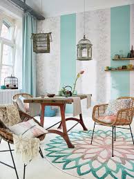 Tapis Rond Floral Lotus Flower Esprit Home Tapis Deco Tapis Rond Deco