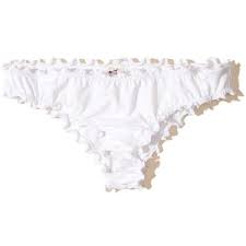 Hollister Ruffle Cheeky Bikini Bottom 15 Liked On